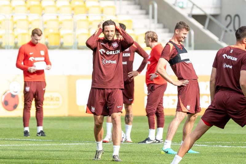 Football. Poland national team. Training. 02.06.2025