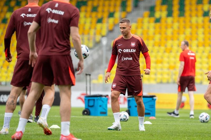 Football. Poland national team. Training. 02.06.2025