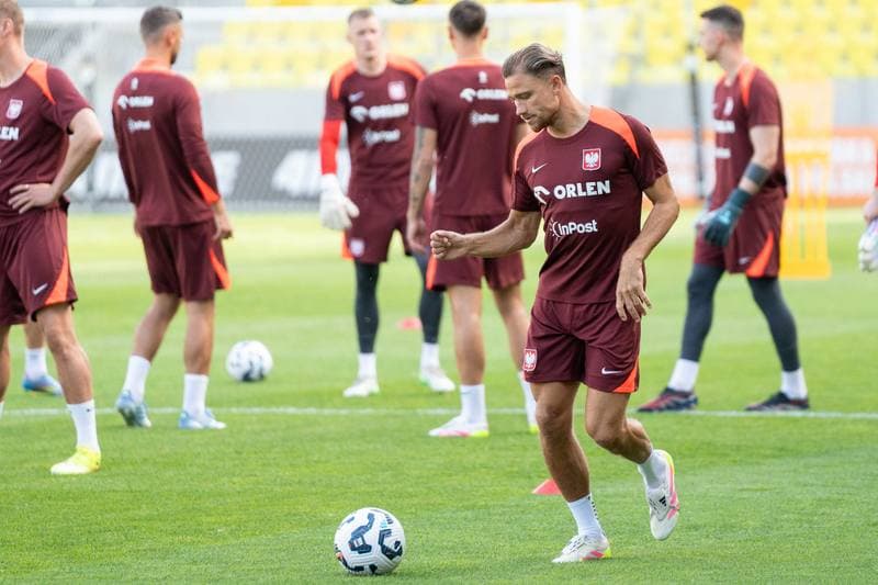 Football. Poland national team. Training. 02.06.2025