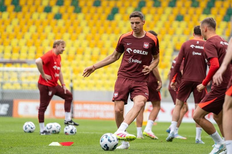 Football. Poland national team. Training. 02.06.2025