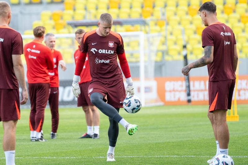 Football. Poland national team. Training. 02.06.2025