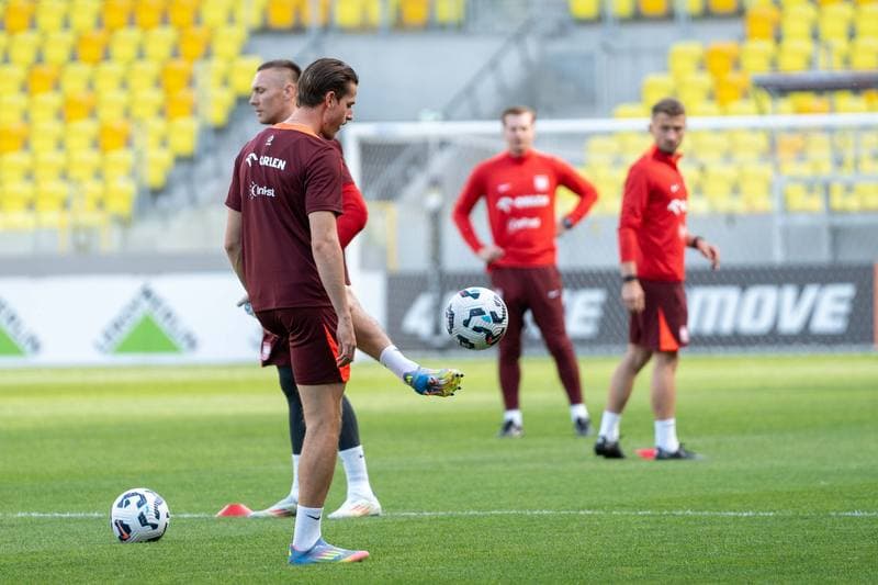 Football. Poland national team. Training. 02.06.2025