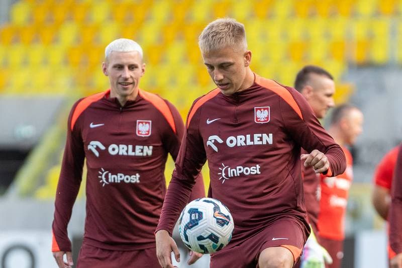 Football. Poland national team. Training. 02.06.2025