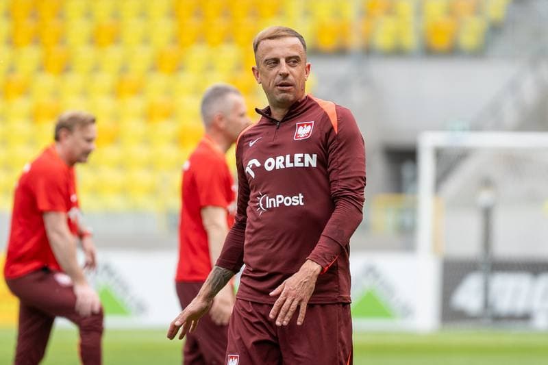 Football. Poland national team. Training. 02.06.2025
