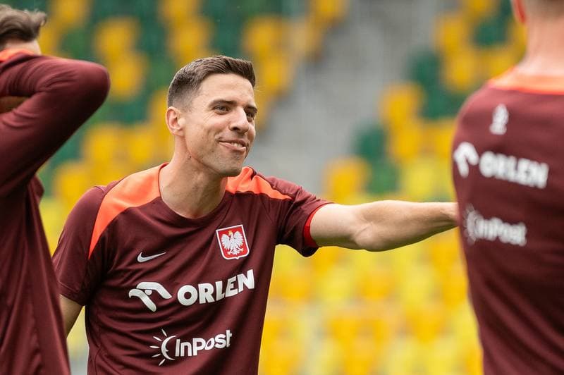 Football. Poland national team. Training. 02.06.2025