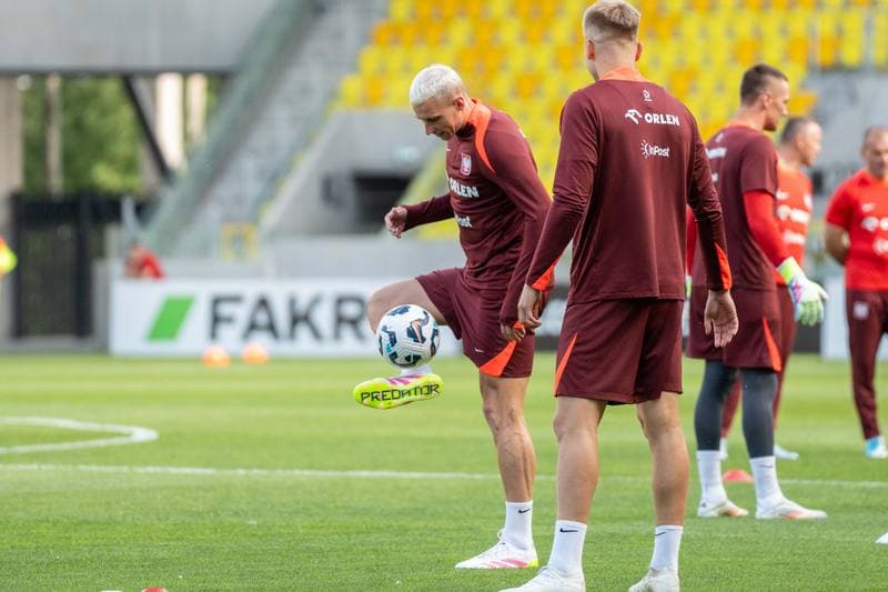 Football. Poland national team. Training. 02.06.2025