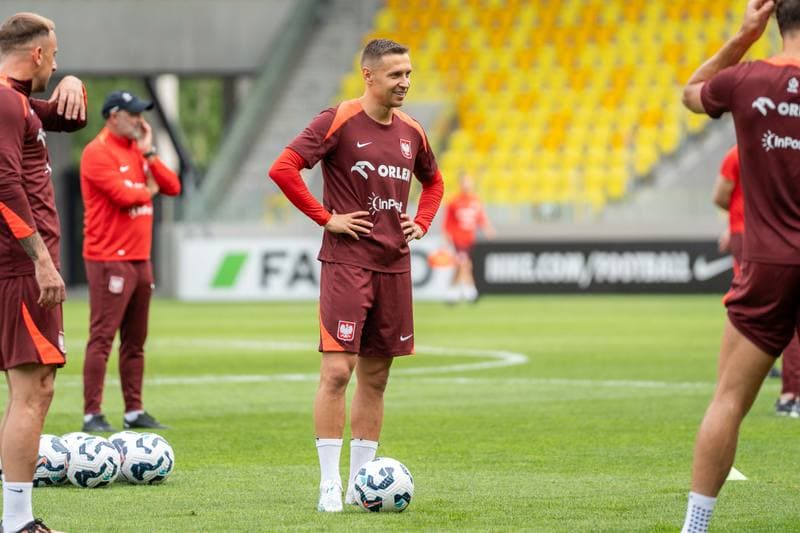 Football. Poland national team. Training. 02.06.2025