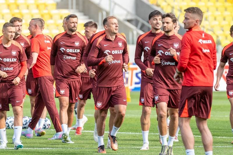 Football. Poland national team. Training. 02.06.2025