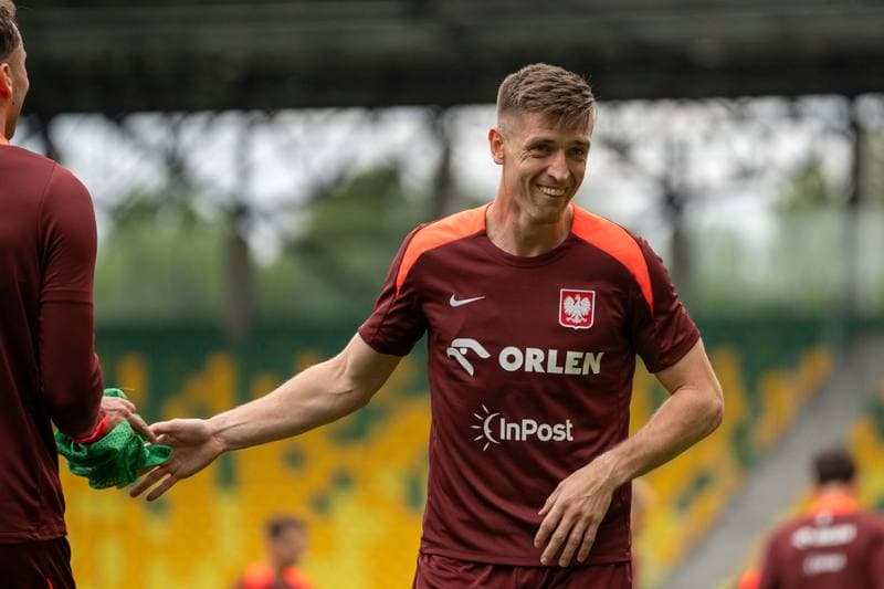 Football. Poland national team. Training. 02.06.2025