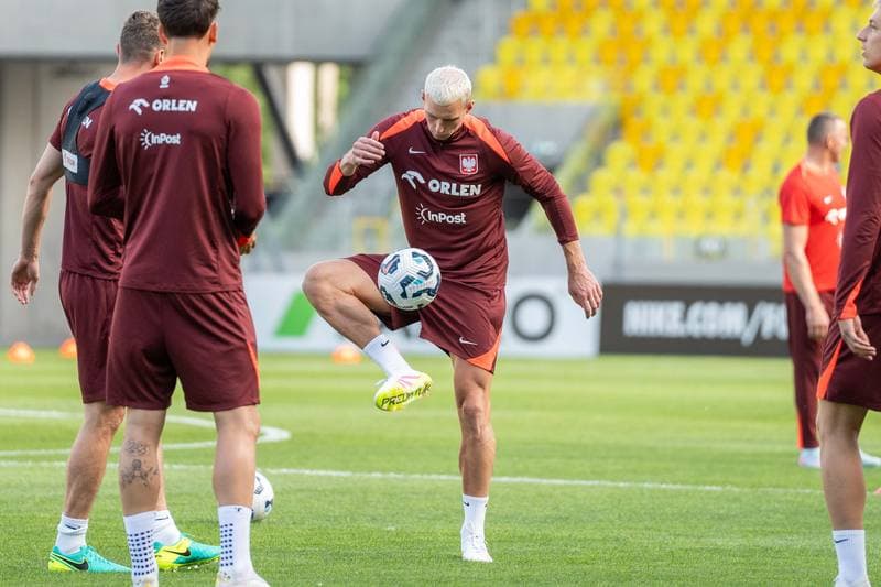 Football. Poland national team. Training. 02.06.2025