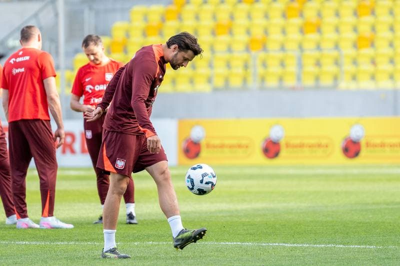 Football. Poland national team. Training. 02.06.2025