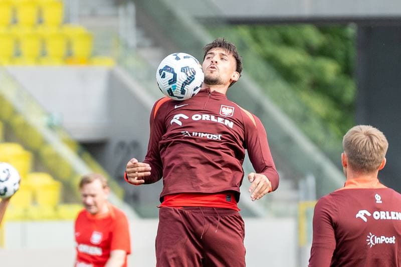 Football. Poland national team. Training. 02.06.2025