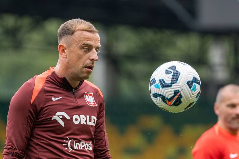 Football. Poland national team. Training. 02.06.2025