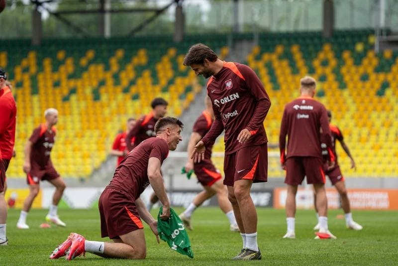 Football. Poland national team. Training. 02.06.2025