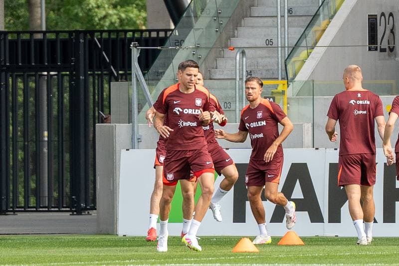 Football. Poland national team. Training. 02.06.2025