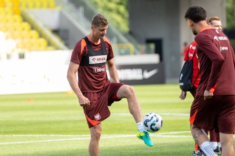 Football. Poland national team. Training. 02.06.2025
