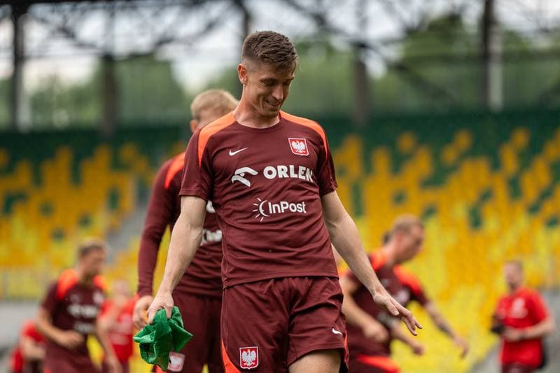 Football. Poland national team. Training. 02.06.2025