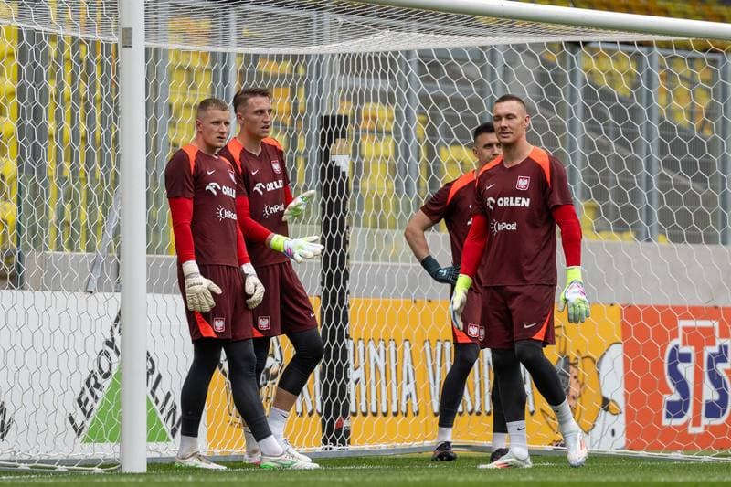 Football. Poland national team. Training. 02.06.2025
