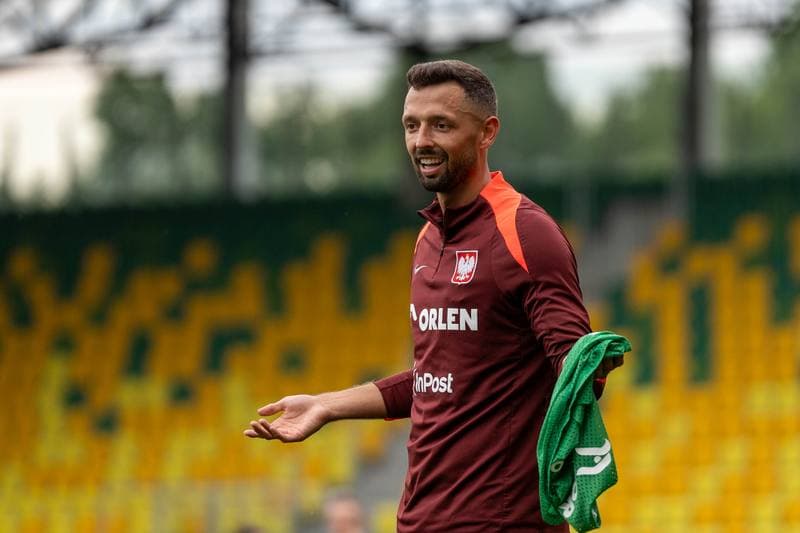Football. Poland national team. Training. 02.06.2025