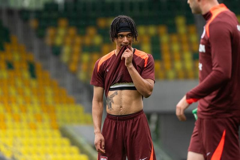 Football. Poland national team. Training. 02.06.2025