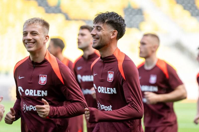 Football. Poland national team. Training. 02.06.2025