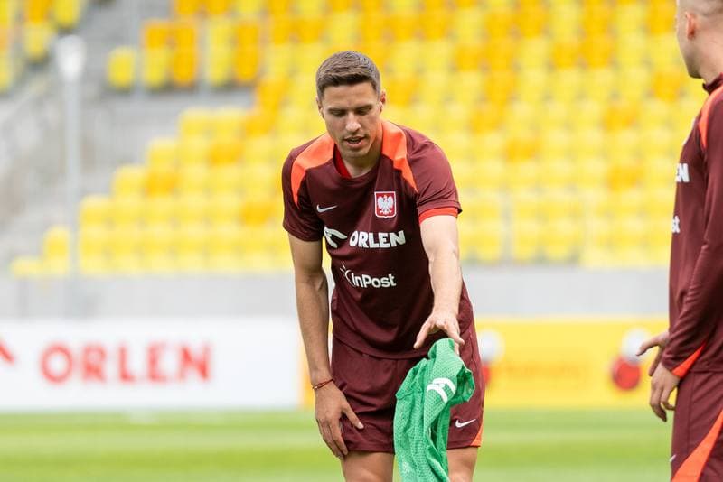 Football. Poland national team. Training. 02.06.2025