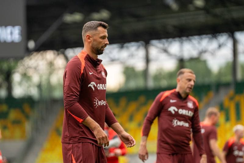 Football. Poland national team. Training. 02.06.2025