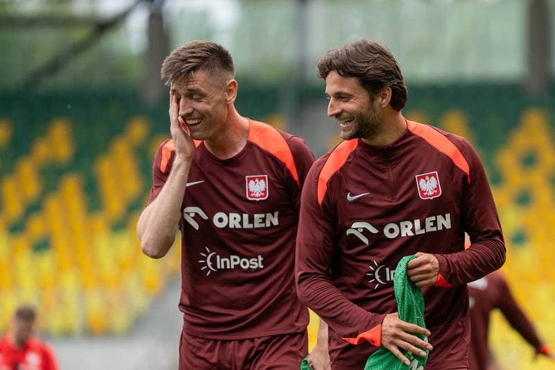 Football. Poland national team. Training. 02.06.2025