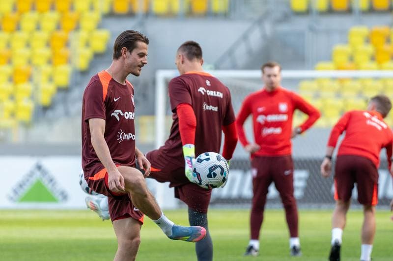 Football. Poland national team. Training. 02.06.2025