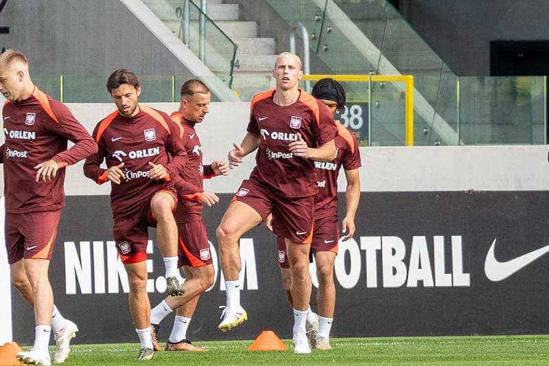 Football. Poland national team. Training. 02.06.2025