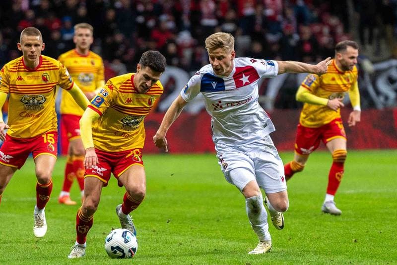 Football. Polish Supercup. Wisla Krakow - Jagiellonia Bialystok. 02.04.2025