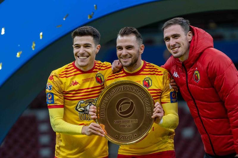 Football. Polish Supercup. Wisla Krakow - Jagiellonia Bialystok. 02.04.2025