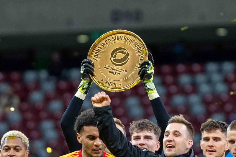 Football. Polish Supercup. Wisla Krakow - Jagiellonia Bialystok. 02.04.2025