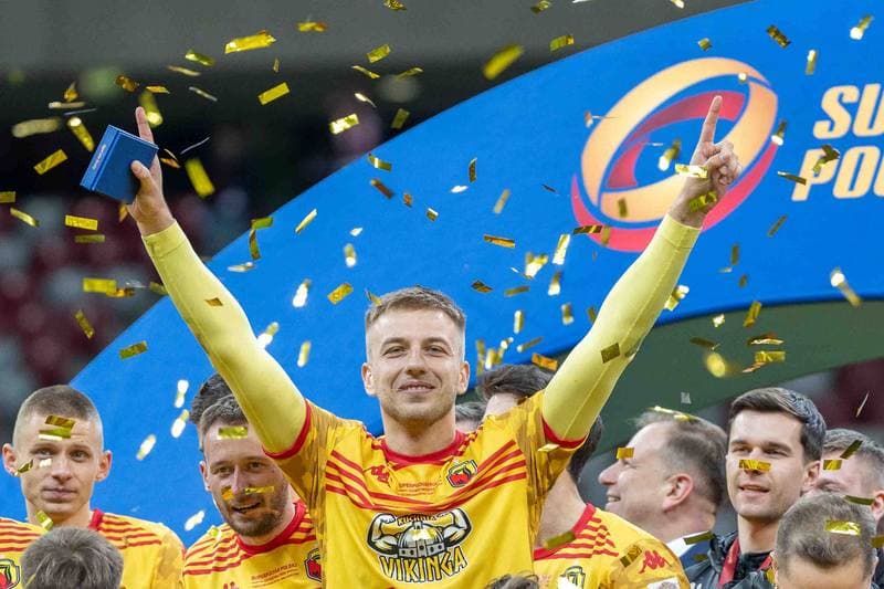 Football. Polish Supercup. Wisla Krakow - Jagiellonia Bialystok. 02.04.2025