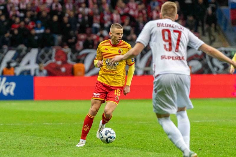 Football. Polish Supercup. Wisla Krakow - Jagiellonia Bialystok. 02.04.2025