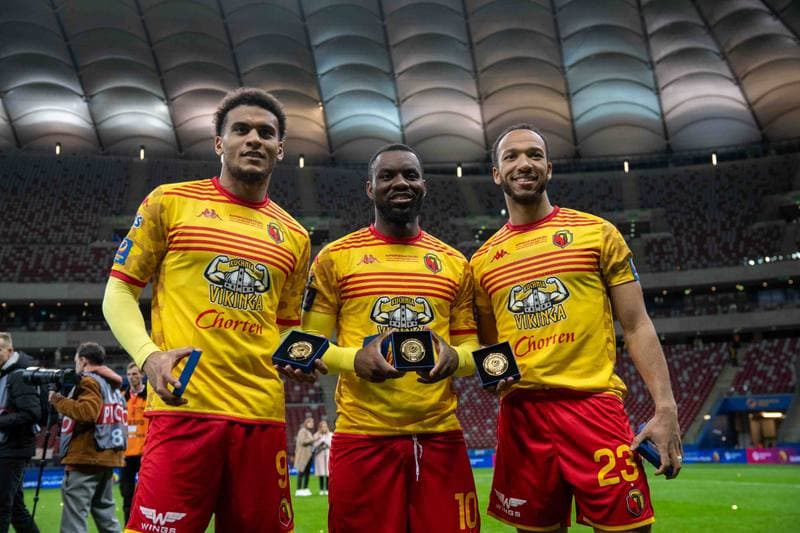 Football. Polish Supercup. Wisla Krakow - Jagiellonia Bialystok. 02.04.2025