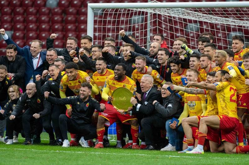 Football. Polish Supercup. Wisla Krakow - Jagiellonia Bialystok. 02.04.2025