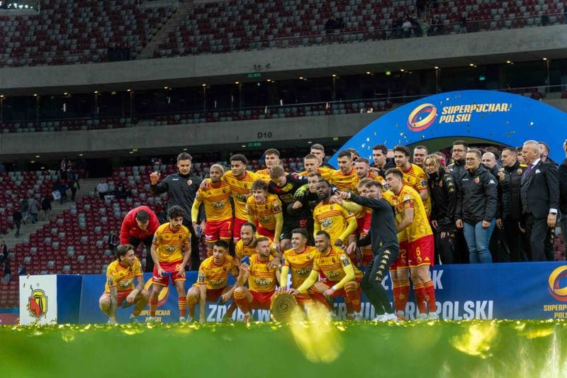 Football. Polish Supercup. Wisla Krakow - Jagiellonia Bialystok. 02.04.2025