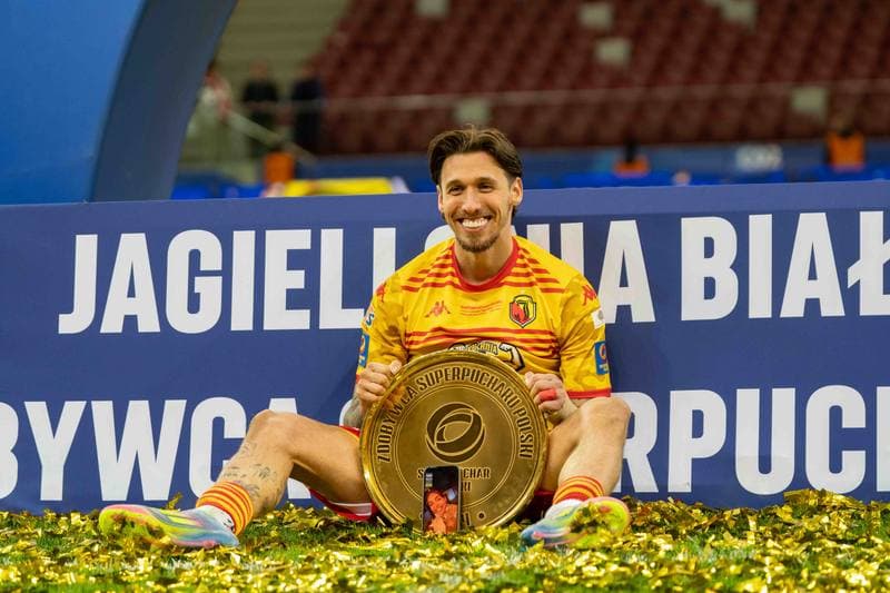 Football. Polish Supercup. Wisla Krakow - Jagiellonia Bialystok. 02.04.2025