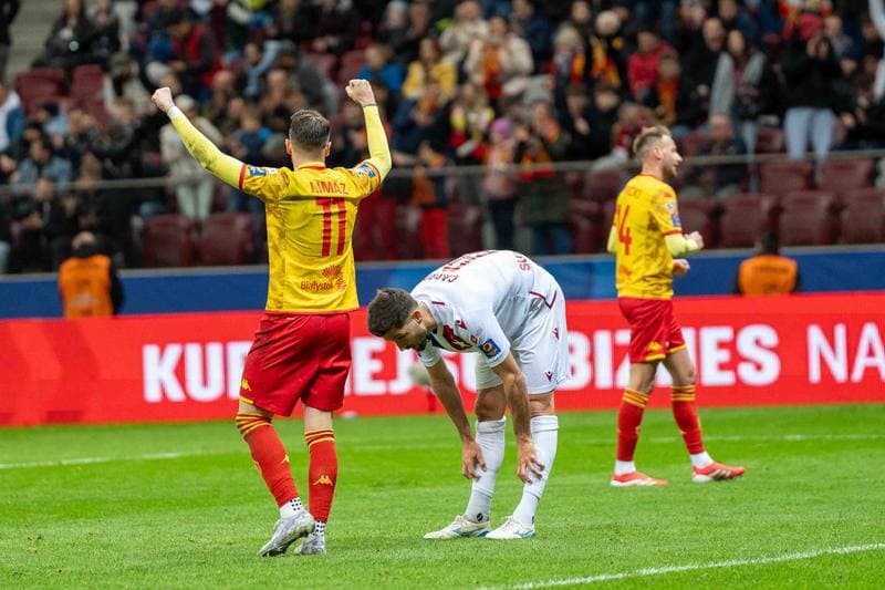 Football. Polish Supercup. Wisla Krakow - Jagiellonia Bialystok. 02.04.2025
