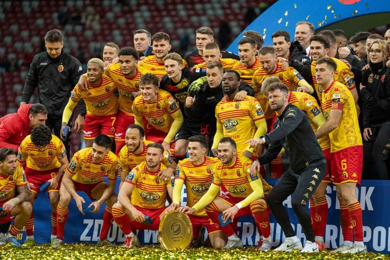 Football. Polish Supercup. Wisla Krakow - Jagiellonia Bialystok. 02.04.2025