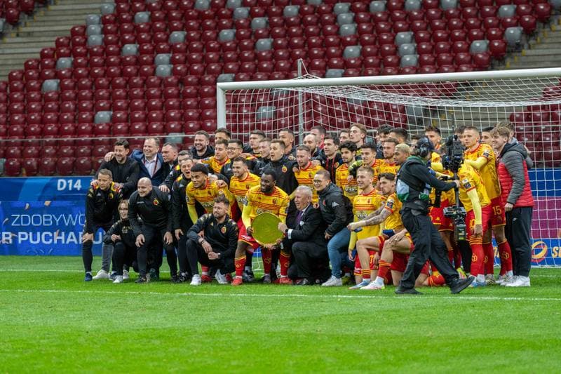 Football. Polish Supercup. Wisla Krakow - Jagiellonia Bialystok. 02.04.2025