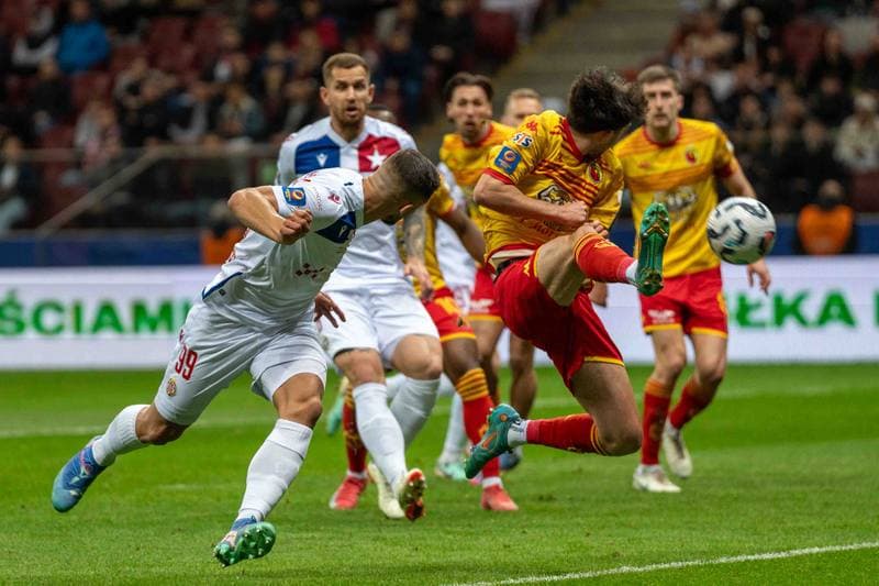 Football. Polish Supercup. Wisla Krakow - Jagiellonia Bialystok. 02.04.2025