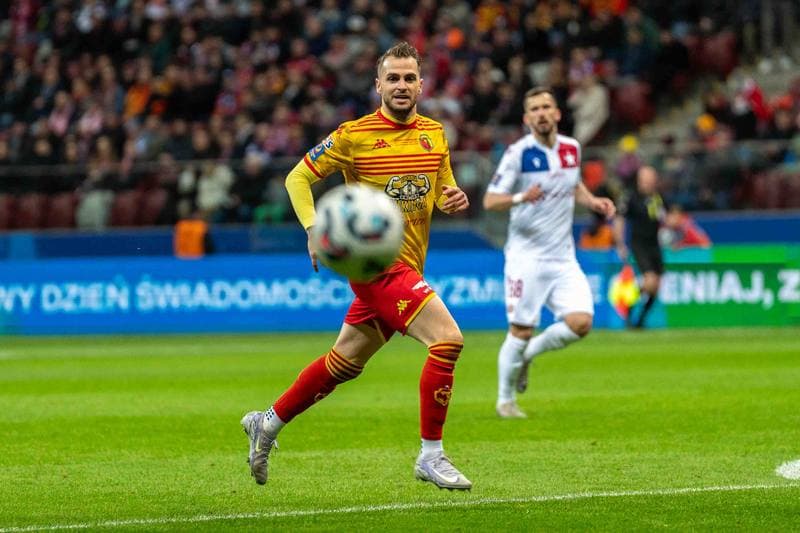 Football. Polish Supercup. Wisla Krakow - Jagiellonia Bialystok. 02.04.2025