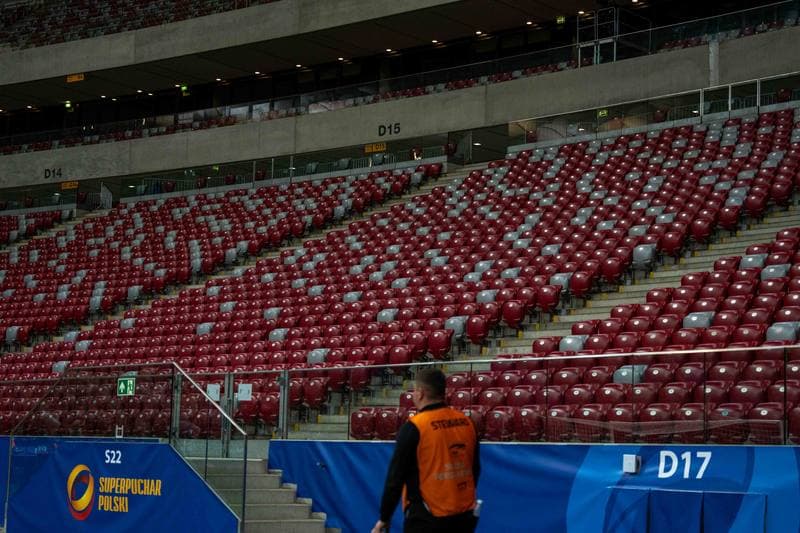 Football. Polish Supercup. Wisla Krakow - Jagiellonia Bialystok. 02.04.2025