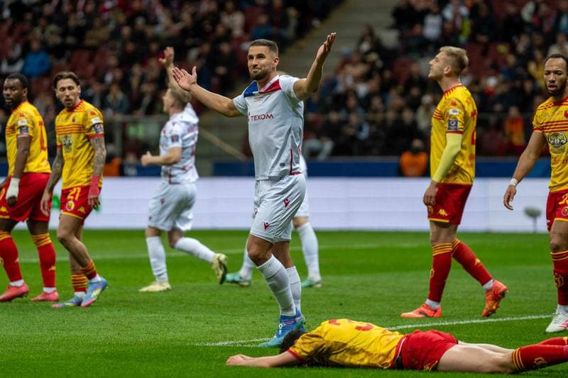 Football. Polish Supercup. Wisla Krakow - Jagiellonia Bialystok. 02.04.2025