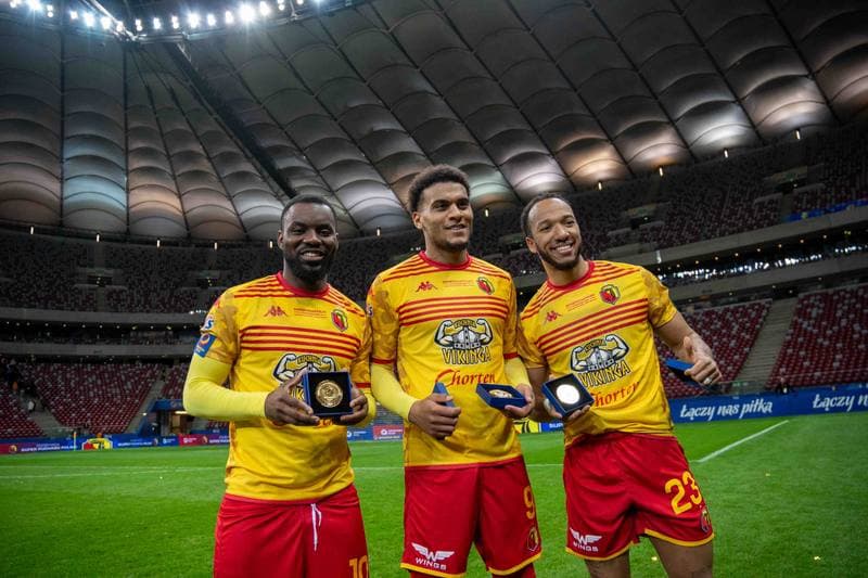 Football. Polish Supercup. Wisla Krakow - Jagiellonia Bialystok. 02.04.2025