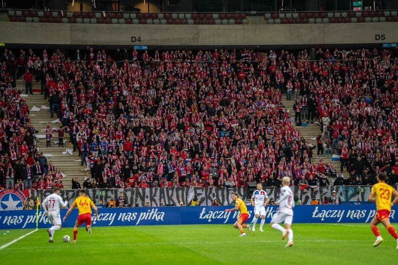 Football. Polish Supercup. Wisla Krakow - Jagiellonia Bialystok. 02.04.2025