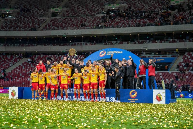 Football. Polish Supercup. Wisla Krakow - Jagiellonia Bialystok. 02.04.2025