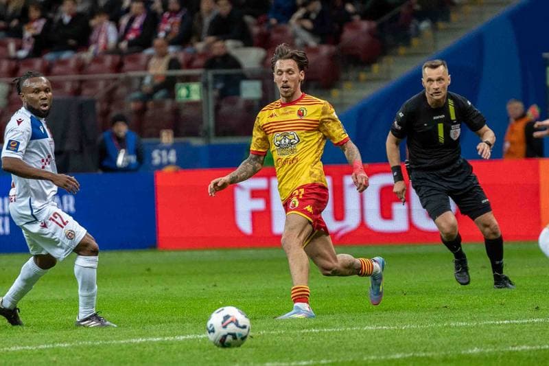 Football. Polish Supercup. Wisla Krakow - Jagiellonia Bialystok. 02.04.2025